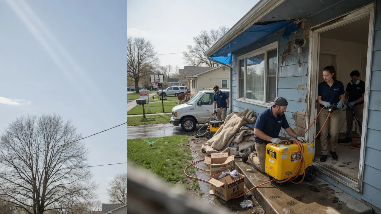 Basement Flood Cleanup in Holloway, MN near me